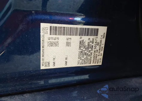 2022 Nissan Maxima Platinum Xtronic Cvt z USA, uszkodzony, nr VIN 1N4AA6FV1NC501675